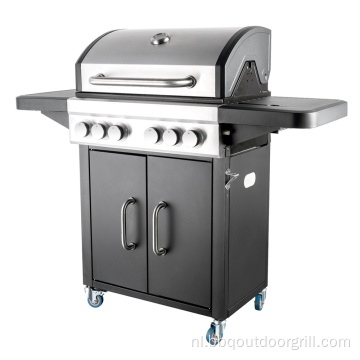 Buiten gasgrill met infrarood rode brander